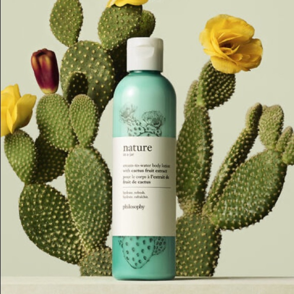 Cream-to-Water Body Lotion w/Cactus Fruit Extract